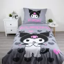 Hello Kitty Kuromi husa pentru așternut 140×200cm, 70×90 cm