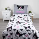 Hello Kitty Kuromi husa pentru așternut 140×200cm, 70×90 cm