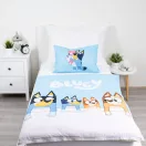 Bluey Family lenjerie de pat pentru copii 100×135 cm, 40×60 cm