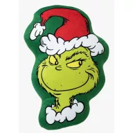 Grinchul Green Smile pernă decorativă modelată 36x23 cm