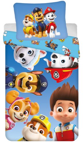 Patrula Cățelușilor Puppy Bliss husa de pat 140×200cm, 70×90 cm microfibră