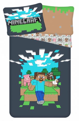 Minecraft Lenjerie de pat 140×200cm, 70×90 cm Minecraft Lenjerie de pat 140×200cm, 70×90 cm