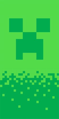 Minecraft prosop de baie, prosop de plajă Digital Creeper 70*140cm