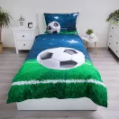 Fotbal Stadium Light husa de pat 140×200cm, 70x90cm