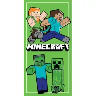 Minecraft Walking prosop de plajă 70x140cm (Uscare rapidă)