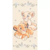   Disney Regele Leu Simba & Nala Prosop de baie, Prosop de plajă Galben 70*140cm