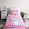 Disney Marie Cat Pink Lenjerie de pat pentru copii 100×135cm, 40×60 cm