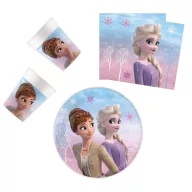   Disney Regatul de gheață Wind set de petrecere cu 36 de piese, farfurie de 20 cm