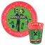 Minecraft Party set de plastic micro premium