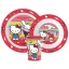 Hello Kitty And Friends set de masă, set micro plastic, cu pahar 260 ml