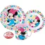 Disney Minnie Feel Good set de tacâmuri, set micro plastic cu cană 350 ml
