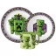 Minecraft The Movie set de masă, set micro plastic cu cană 265 ml