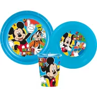 Disney Mickey Cool Summer set de veselă, set din plastic