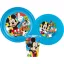 Disney Mickey Cool Summer set de veselă, set din plastic