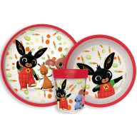   Bing Happy Carrots set de masă antiderapant, set micro plastic