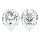 Animale Wild Balon Cerb, 6 bucăți 12 inch (30 cm)
