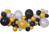 Bebe Silver-Gold-Black Baloane colorate, set ghirlande de baloane 65 buc