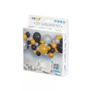 Bebe Silver-Gold-Black Baloane colorate, set ghirlande de baloane 65 buc