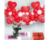 Iubire Red balon, balon ghirlandă set de 65 de bucăți