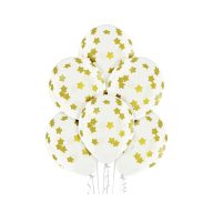   Colorat Stars, Set de baloane cu stele, 6 buc. 30 cm (12 inch)
