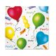 Colorat Balloon șervețele 20 buc. un pachet de șervețele 33x33 cm
