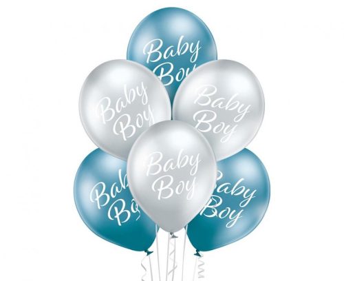 Bebe Boy balon, balon 6 bucăți 12 inch (30cm)