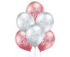 Bebe Girl Glossy balon, balon 6 bucăți 12 inch (30cm)