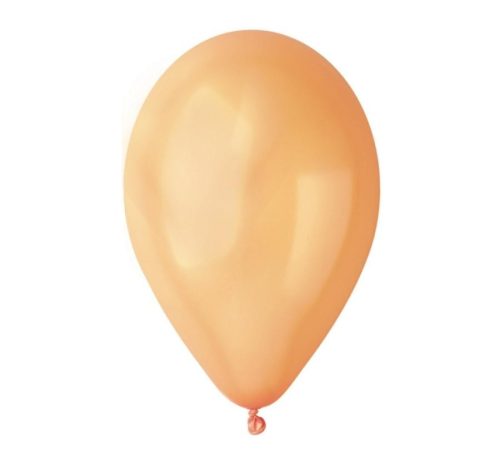 Metal Salmon Orange, Salmon Orange balon, balon 100 10 inch (26 cm)