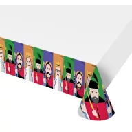 Party Royal Fața de masă din plastic Kings 132x182 cm