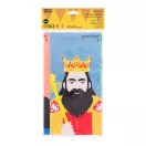 Party Royal Fața de masă din plastic Kings 132x182 cm
