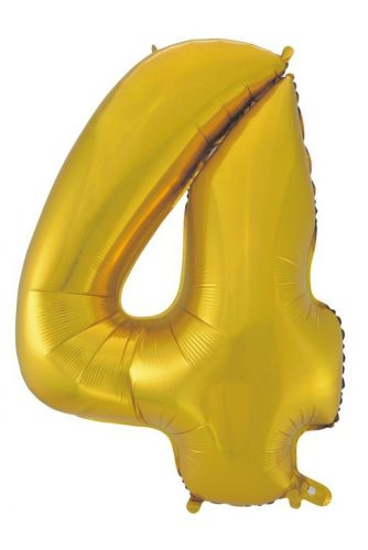 Gold 4 Gold Mat număr balon folie 92 cm
