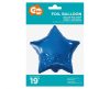 Albastru Stea Dark Blue Star balon folie 44 cm