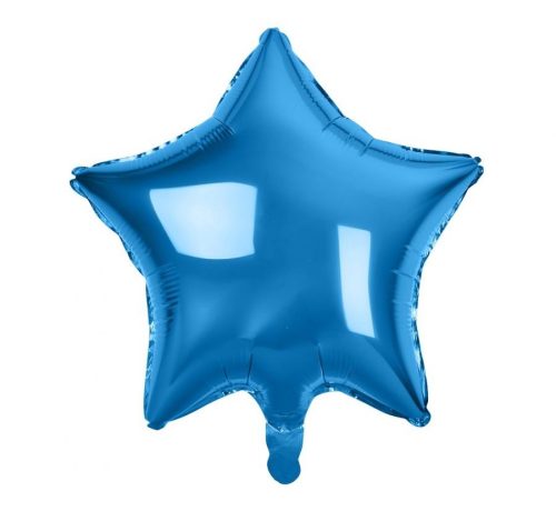 Blue Star , Albastru Stea balon folie 44 cm