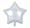 Alb Stea White Star balon folie 44 cm