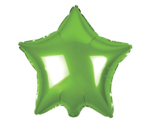 Verde Stea Light Green Star balon folie 44 cm