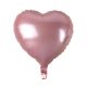 Light Pink Heart , Roz Inimă balon folie 37 cm