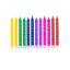 Colorat Crayons lumânare de tort, set de lumânări 12 buc