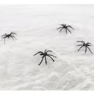 Halloween White Web Pânză de păianjen cu păianjeni