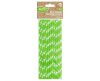 Verde Green Polka Dots paie de hârtie 24 bucăți