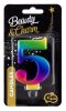 Numere Galaxy Lumânare aniversară colorată numărul 5