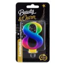 Numere Galaxy Lumânare colorată cifra 8