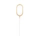 Numere Gold, Aurie 0 formă scânteie 17 cm