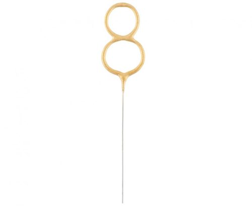 Numere Gold, Aurii 8 Artificii 17 cm