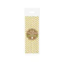 Colorat Gold Heart Paie de Hârtie cu Inimă Aurie Pachet de 12