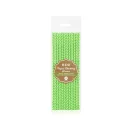 Colorat Lime Green Chevron Paie de hârtie verde Set de 12