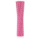 Colorat Pink Dots Paie din hârtie roz 12 buc