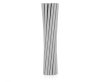 Colorat Grey Set de 12 paie de hârtie gri
