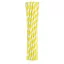 Colorat Yellow Stripes Paie din Hârtie Galbene Flexibile 12 buc