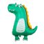 Dinozaur Green balon din folie 70 cm