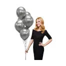 Colorat Platinum Grey, Balon Gri, 7 bucăți 12 inch (30 cm)